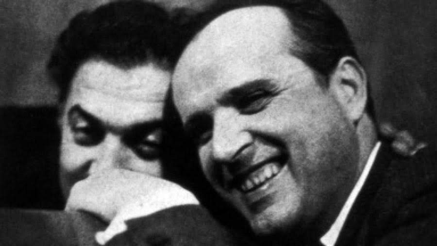 Federico Fellini y el compositor Nino Rota | "La Strada"