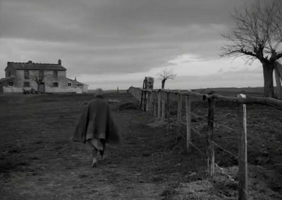 Plano general de “La Strada” y la fotografía de Otello Martelli en plenitud.