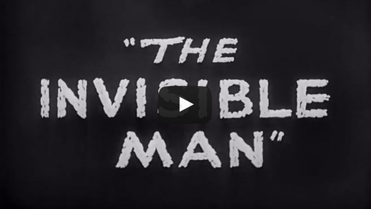 Ver “El Hombre Invisible” (1933) | Idioma: doblada al castellano en España - Play ByN